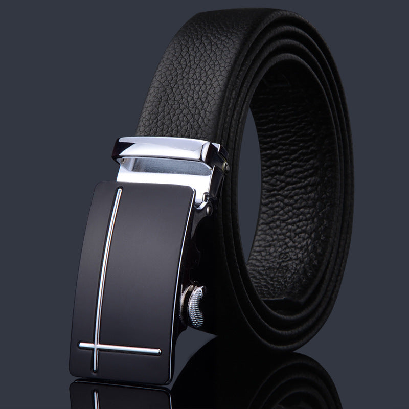 Belt men's automatic buckle