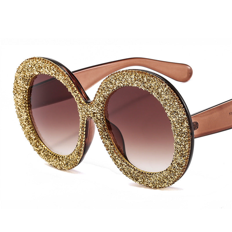 Classic handmade diamond sunglasses