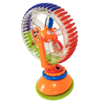 Baby puzzle tricolor rotating Ferris wheel suction cup multifunctional toy for children