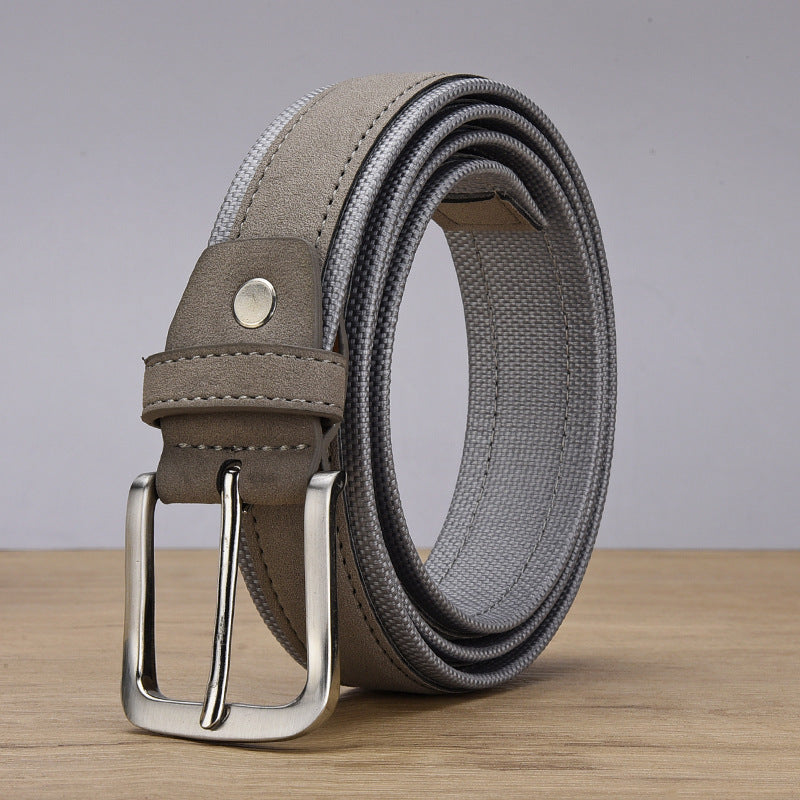 Korean Version Creative Style Suede Man's Belt