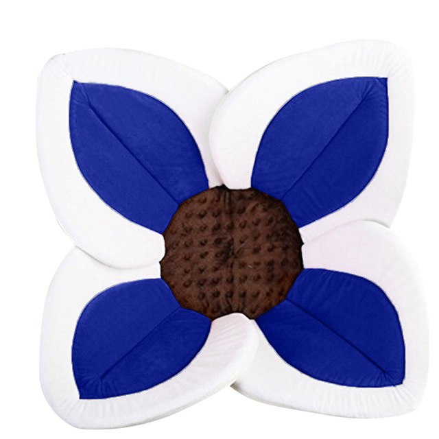 Baby Blooming Bath Flower Bathtub Mat Bath Cushion Infant Newborn Bath For Baby Blooming Sink Infant Shower Seat Accessories