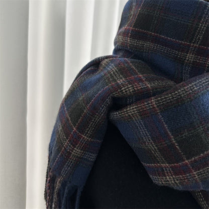 Fashion Plaid Scarf For Women