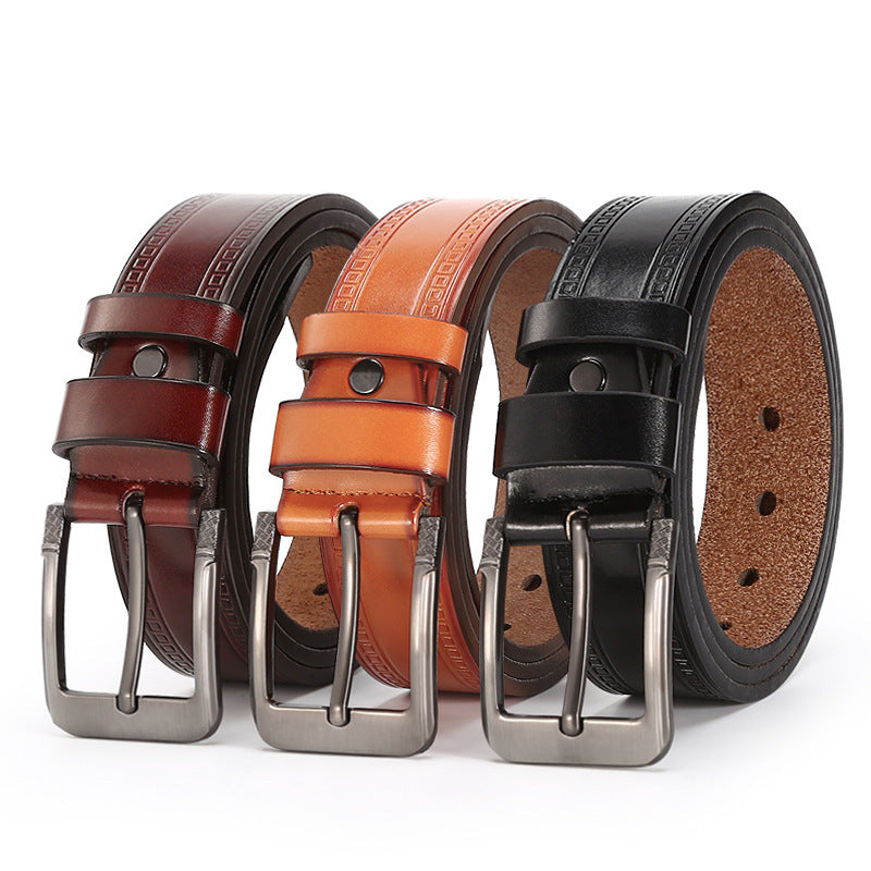 Men's Pin Buckle Belt Fashion Casual