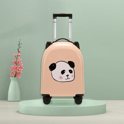 18-inch Trolley Case Printed Pattern Luggage Small Children Suitcase Boarding Bag Suitcase