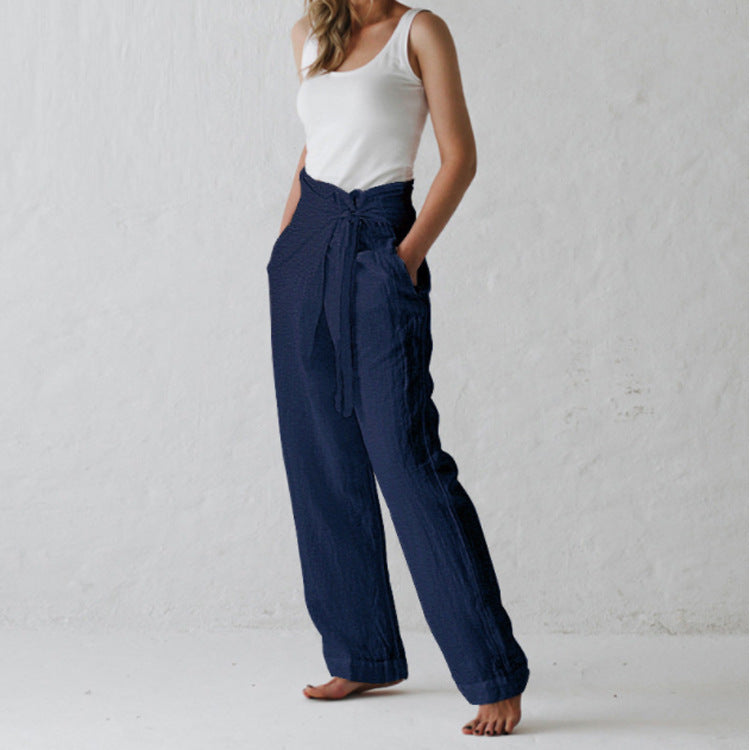 Casual temperament ladies casual pants