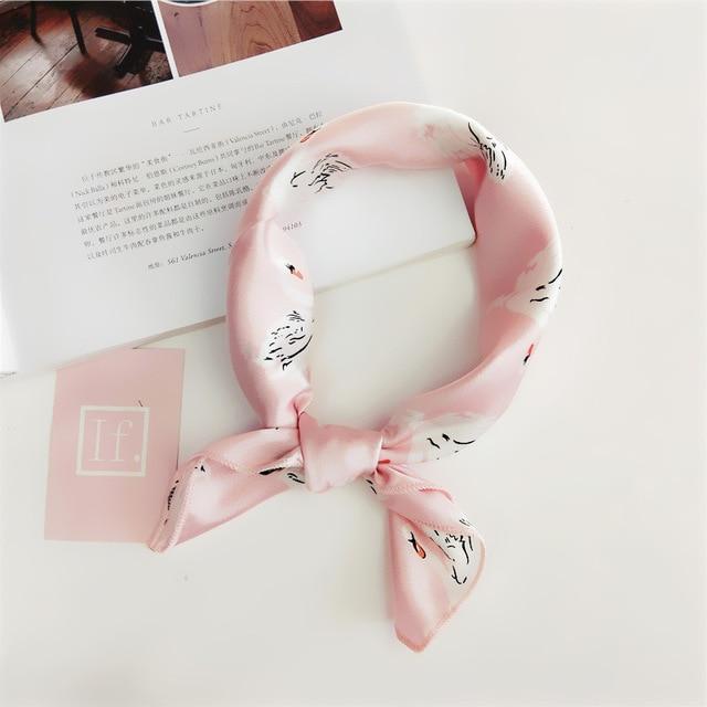 Printed scarf scarf