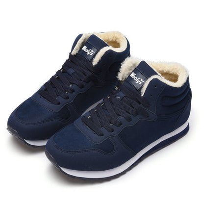 Men And Women Couples Warm Cotton Shoes