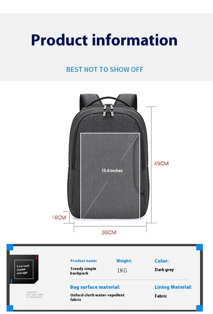 Large Capacity Multi-functional Backpack For Business Travel