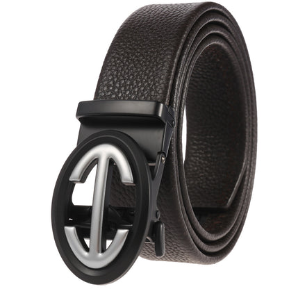 Automatic Buckle Men's Casual Business Belt