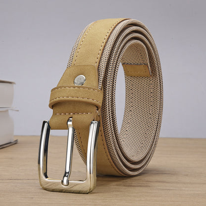 Korean Version Creative Style Suede Man's Belt