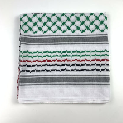 Keffiyeh Jacquard Square Scarf Men Dubai Middle East Muslim Saudi Arabia