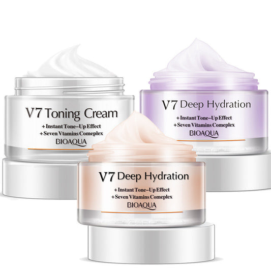 Face cream brightens complexion lazy cream