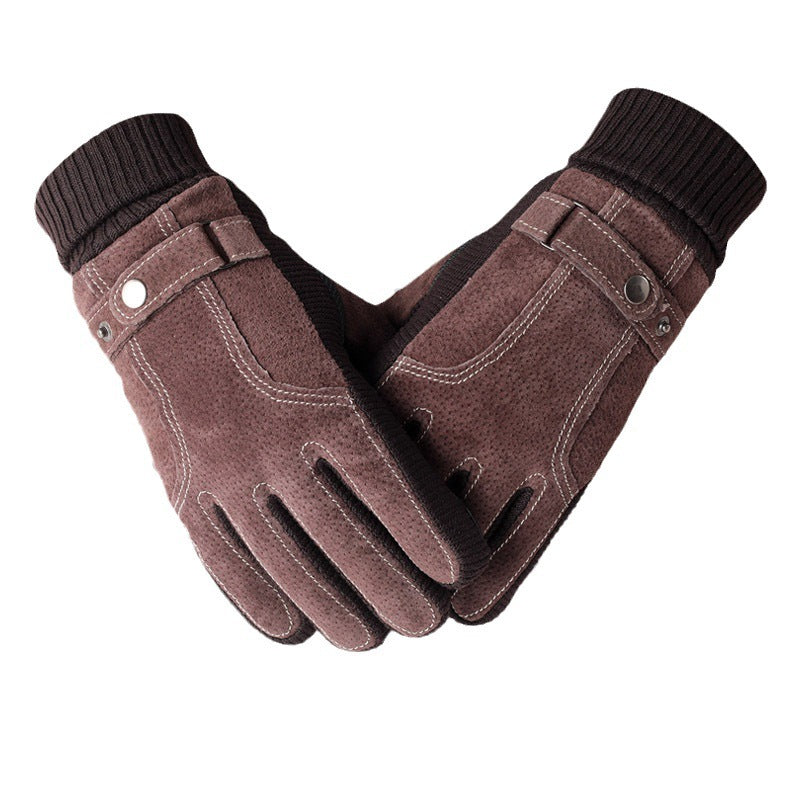 Warm Gloves Men's Autumn And Winter Touch Screen Gloves