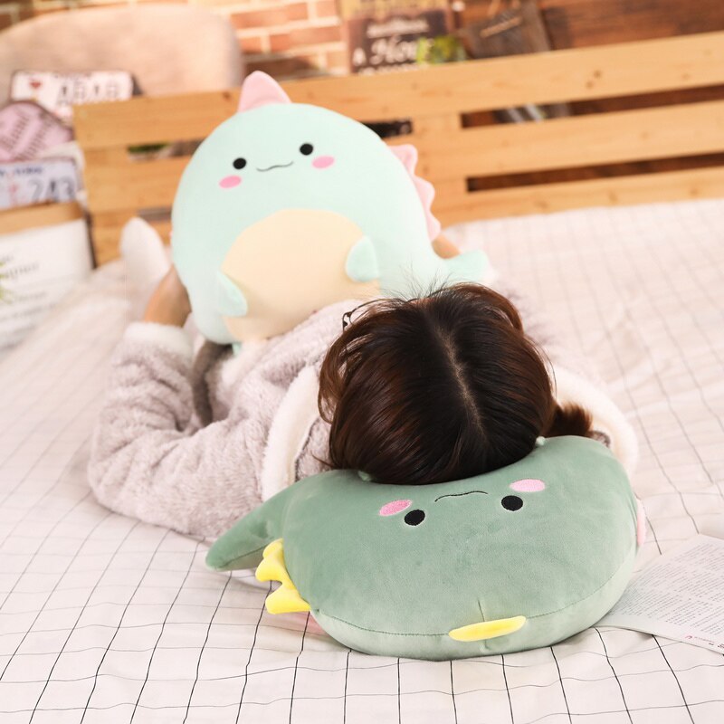 Cute Cartoon Plush Animal Hand Warmer Pillow