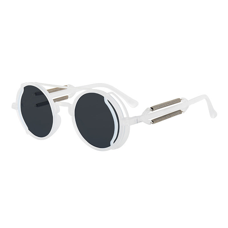 Sunglasses Steampunk Double Spring Leg Glasses