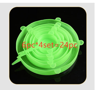 Multifunctional Stretchable Silicone Freshness Bowl Cover