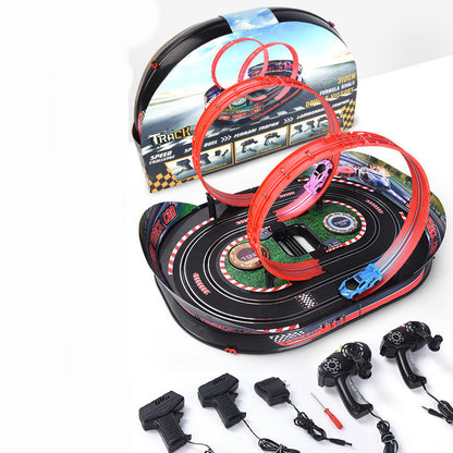 Children's Track Racing Toys Storage Portable