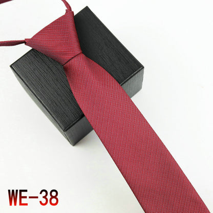 Men's Fashion Casual Zipper Suit Tie