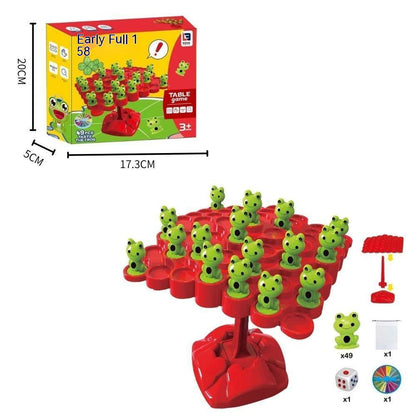 Frog Balance Tree Concentration Equilibrant Training Double Interactive Educational Board Game Toy