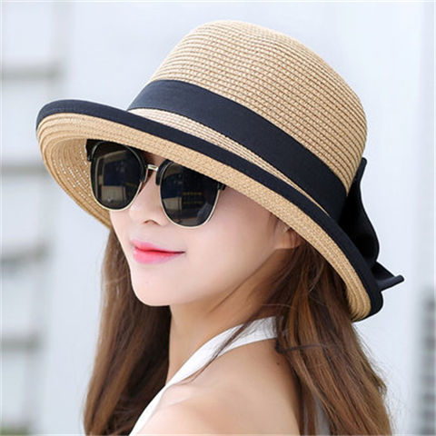 Women's Summer Casual Sunshade Straw Hat