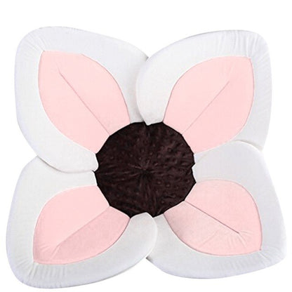 Baby Blooming Bath Flower Bathtub Mat Bath Cushion Infant Newborn Bath For Baby Blooming Sink Infant Shower Seat Accessories