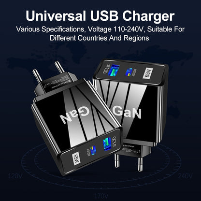 GaN Gallium Nitride Charger 65W Charging Head TYPE-C