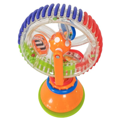 Baby puzzle tricolor rotating Ferris wheel suction cup multifunctional toy for children