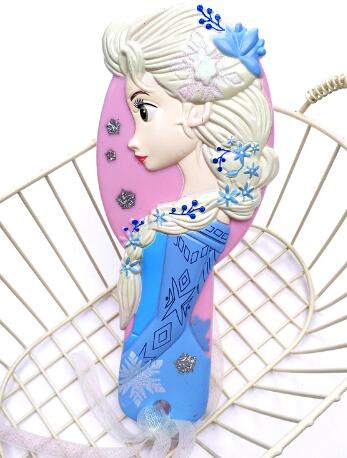 Disney Kids Comb 3D Princess Frozen Hair Brushes