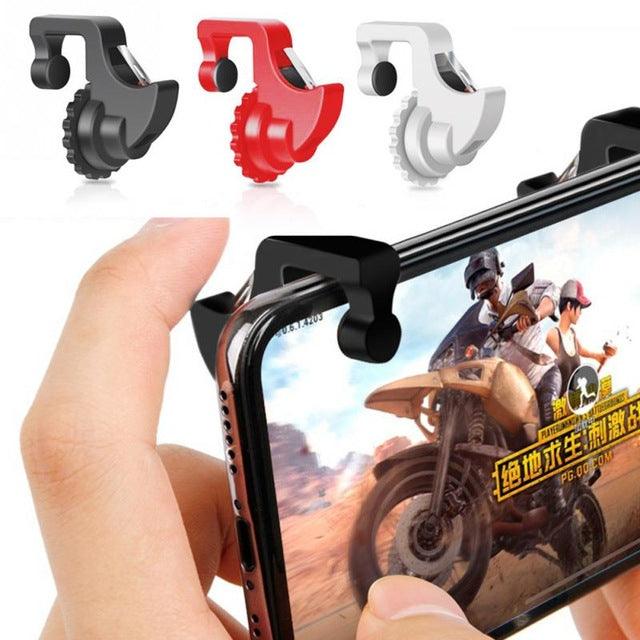 1Pair L1 R1 Gaming Trigger Smart Phone Games Shooter Controller Fire Button Handle For PUBG/Rules of Survival/Knives Out