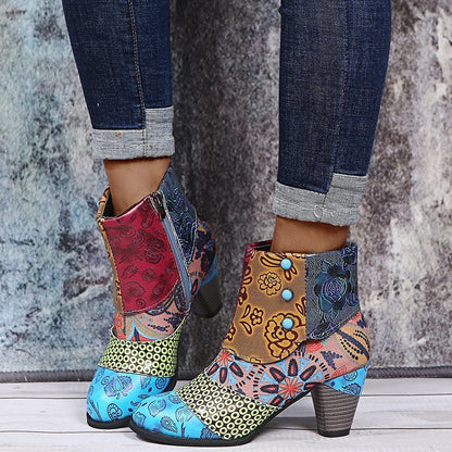 Bohemian Women's Martin Boots National Style