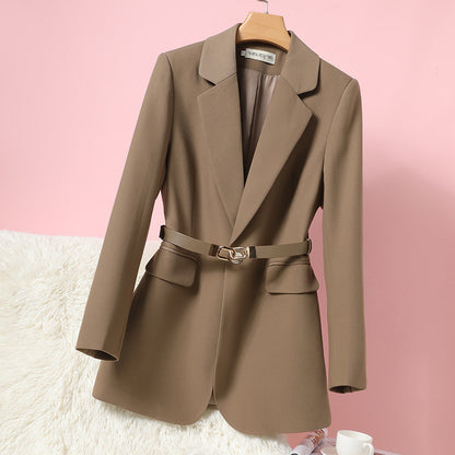 Women's Straight Tube Type Suit Jacket