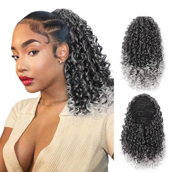 Curly Stretch Mesh Hair Bag Wig