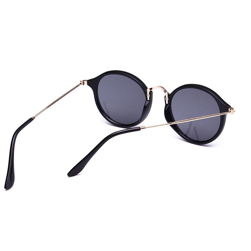 Metal Round Face Sunglasses Retro Driver Sunglasses Men And Women Sunglasses