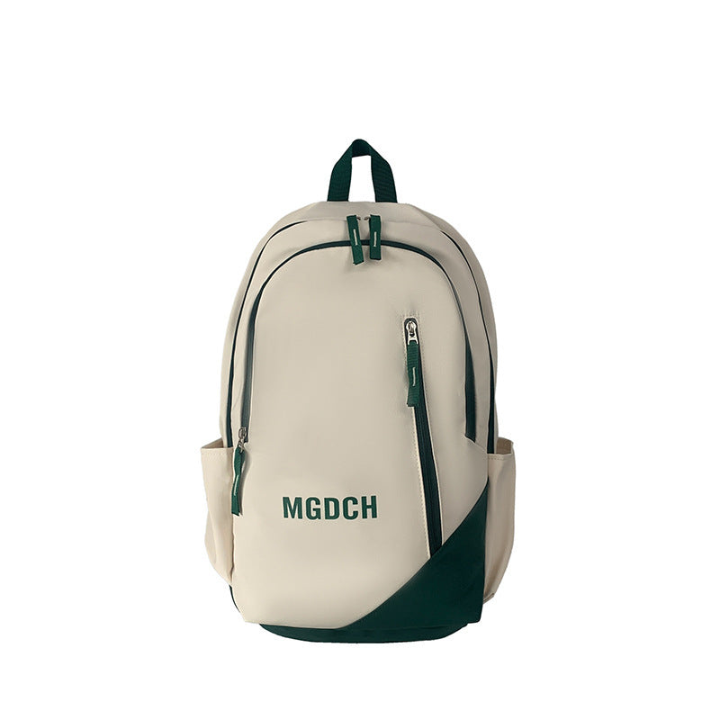 Casual Backpack Good-looking Schoolbag College Women's Simple All-match College Style