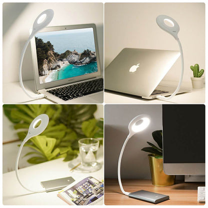 USB LED Desk Lamp Adjustable Table Lamp Light With Remote Control Eye-Caring Dimmable Office Lamp Home Decor