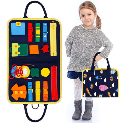 Children's Educational Felt Education Dressing Learning Board