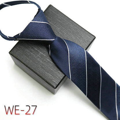 Men's Fashion Casual Zipper Suit Tie