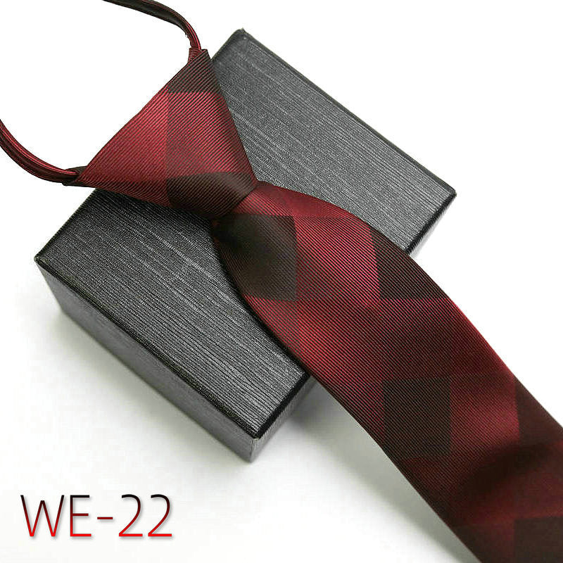 Men's Fashion Casual Zipper Suit Tie