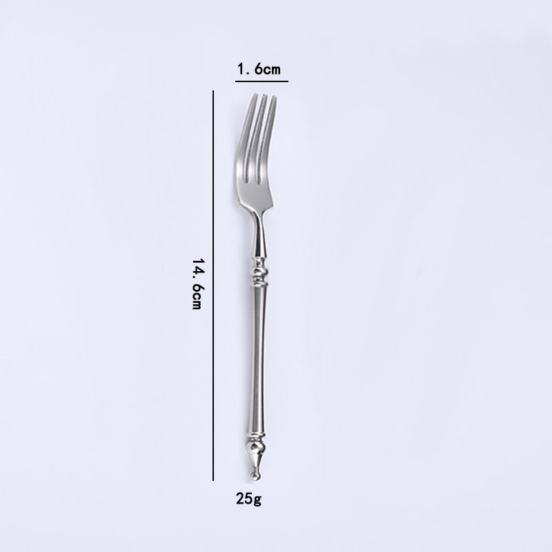 Stainless Steel Tableware Western Food Knife Fork Spoon Steak Knife Tableware