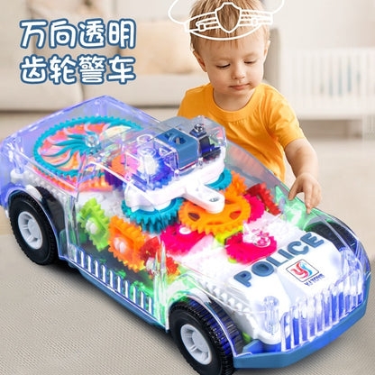 Children's Toy Transparent Body Simulation Siren Sound Children's Electric Toy