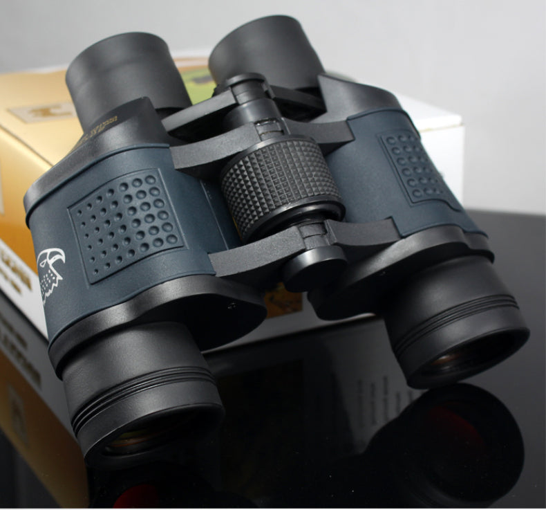 Telescope 60X60 Powerful Binoculars Hd High Magnification For Outdoor Hunting Optical Scopes Lll Night Vision Fixed Zoom