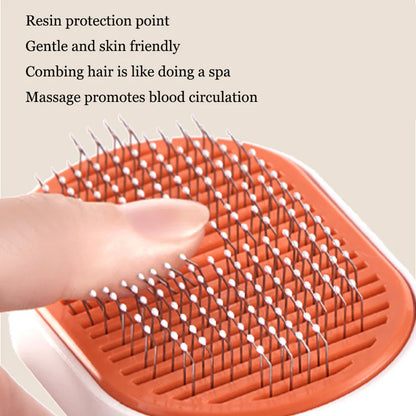 Pet comb, pet hair removal brush, cat and dog comb, automatic hair removal and beauty brush