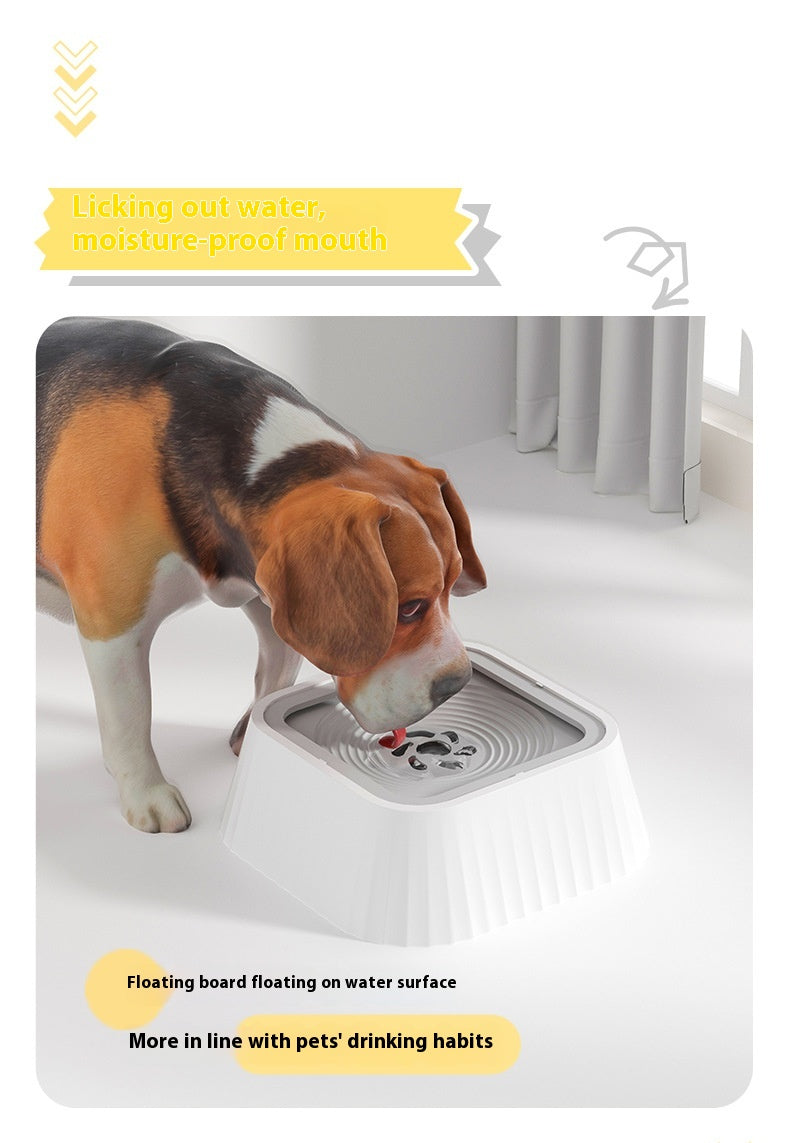 Pets Dog Cat Bowl Floating Bowl Water Drinker Not Wet Mouth Splash Water Portable Dog Bowl Not Sprinkler Pet Drinking Bowl Cup Pet Products