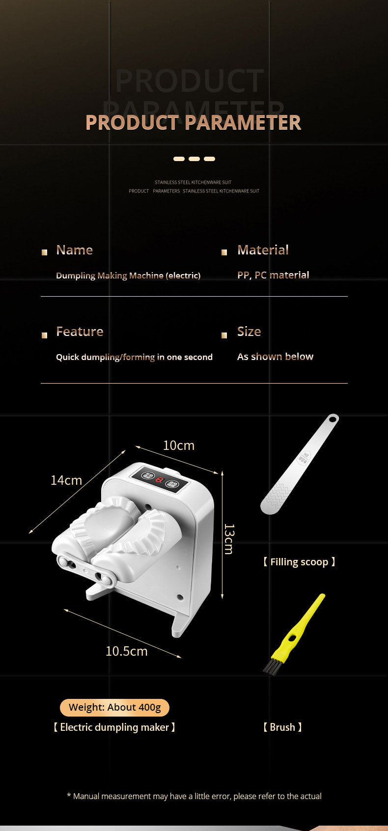 Electric Dumpling Making Tool Fully Automatic Dumpling Making Machine Lazy Dumpling Making Tool Dumpling Mold