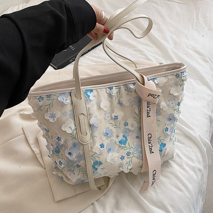 Women's Fashion Flower Casual Shoulder Bag