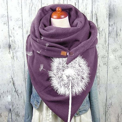 Warming Kerchief Scarf Thickening Minimalist Warm