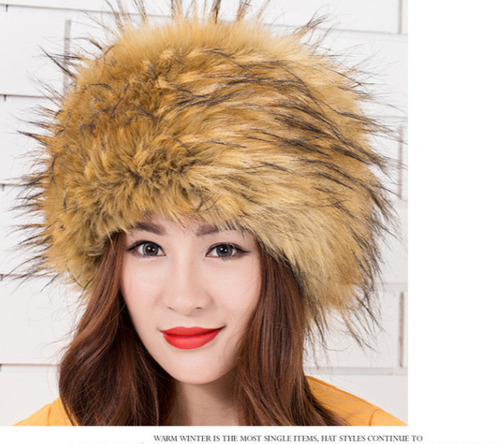 Fur hat fox fur hat