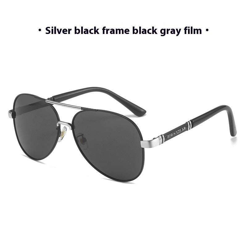 Polarized Sunglasses Photosensitive Color Changing Men's Sunglasses