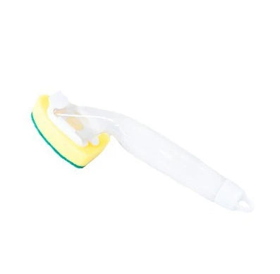 New Injection Water Brush Cleaning Non-stick Kitchen Oil Pot Brush Sponge Tableware Brush Odorless Cleaning Promotion