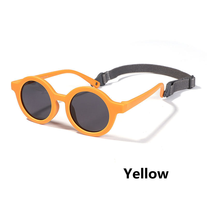 Children's Silicone Sunglasses 0-3 Years Old Children Cute